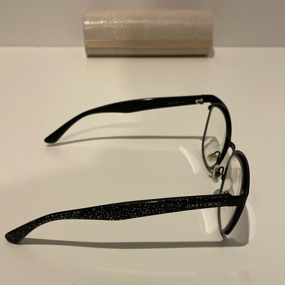 🚫SOLD🚫 Jimmy Choo Eyeglass Frames JC189 NSB 140 - Picture 4 of 15